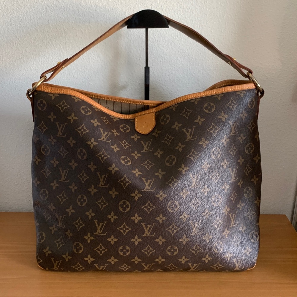 Louis Vuitton Classic Brown Monogram Hobo Bag